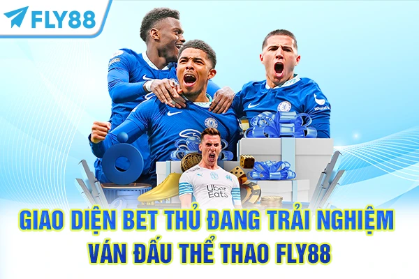 Giao diện bet thủ đang trải nghiệm ván đấu thể thao FLY88